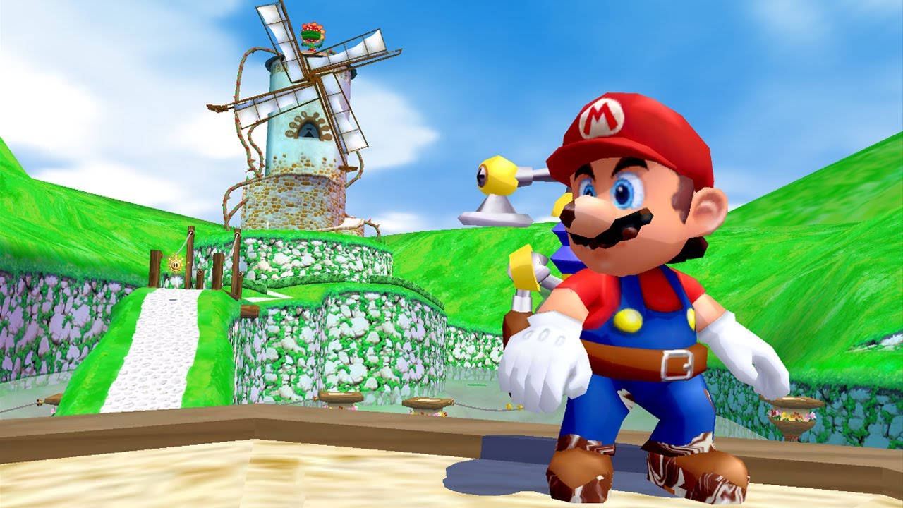 Bianco Hills - Super Mario Sunshine (World 1 Shines, 30 Blue Coins)