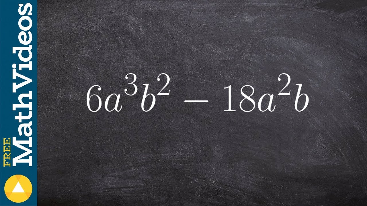 Factoring out your GCF
