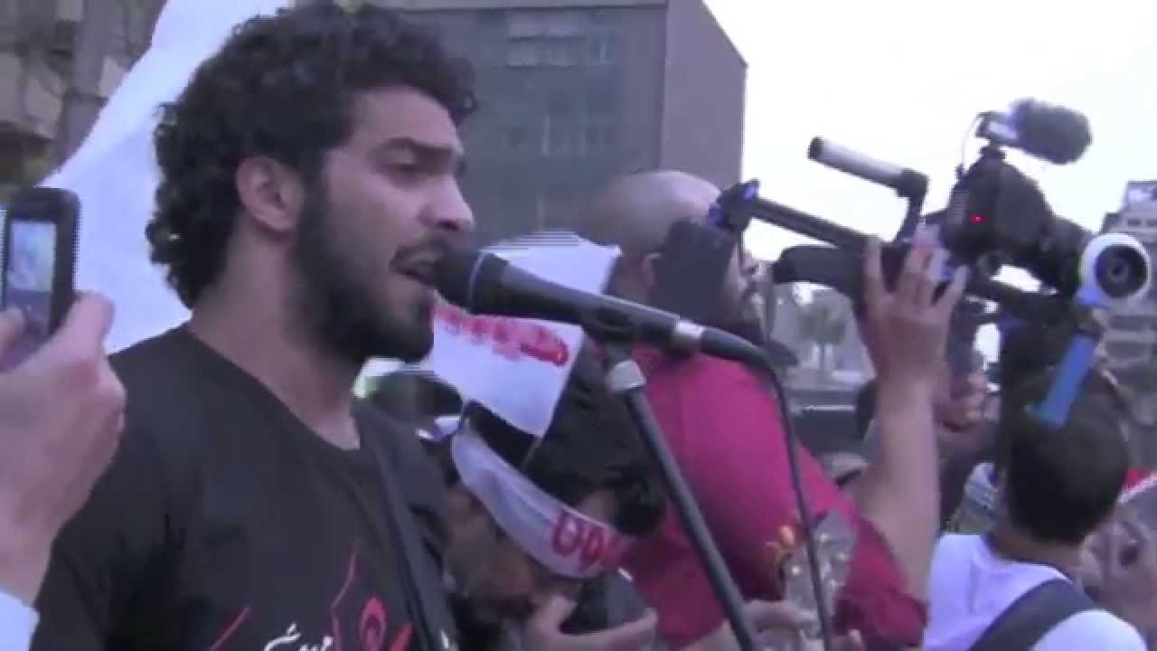 Ramy Essam - UA07 live From Tahrir Square رامى عصام - حرية