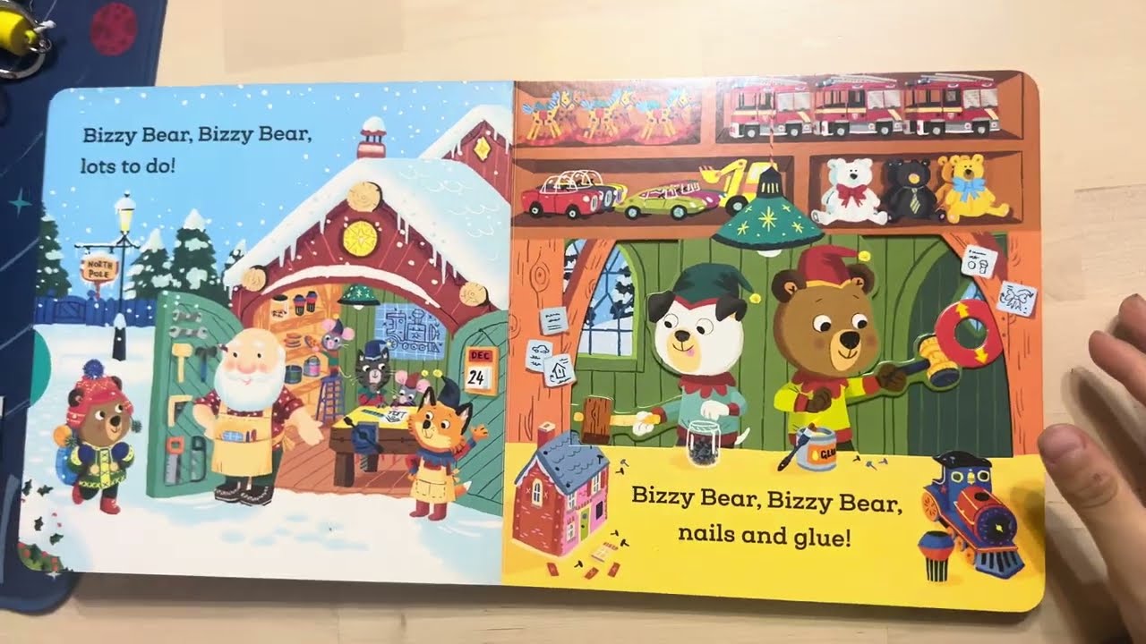 Bizzy Bear - Christmas Helper - Read Aloud Book