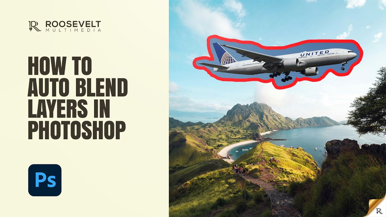 How To Auto Blend Layers in Photoshop