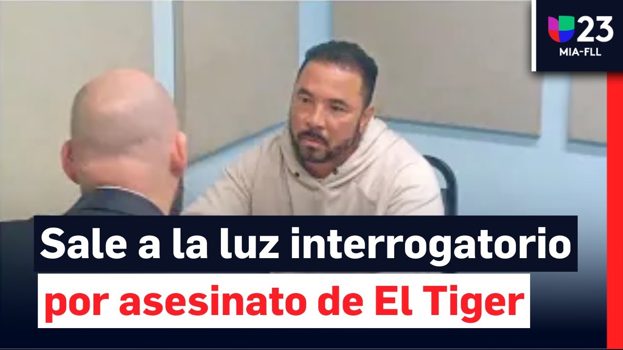 Revelan video del interrogatorio a acusado del asesinato de El Taiger