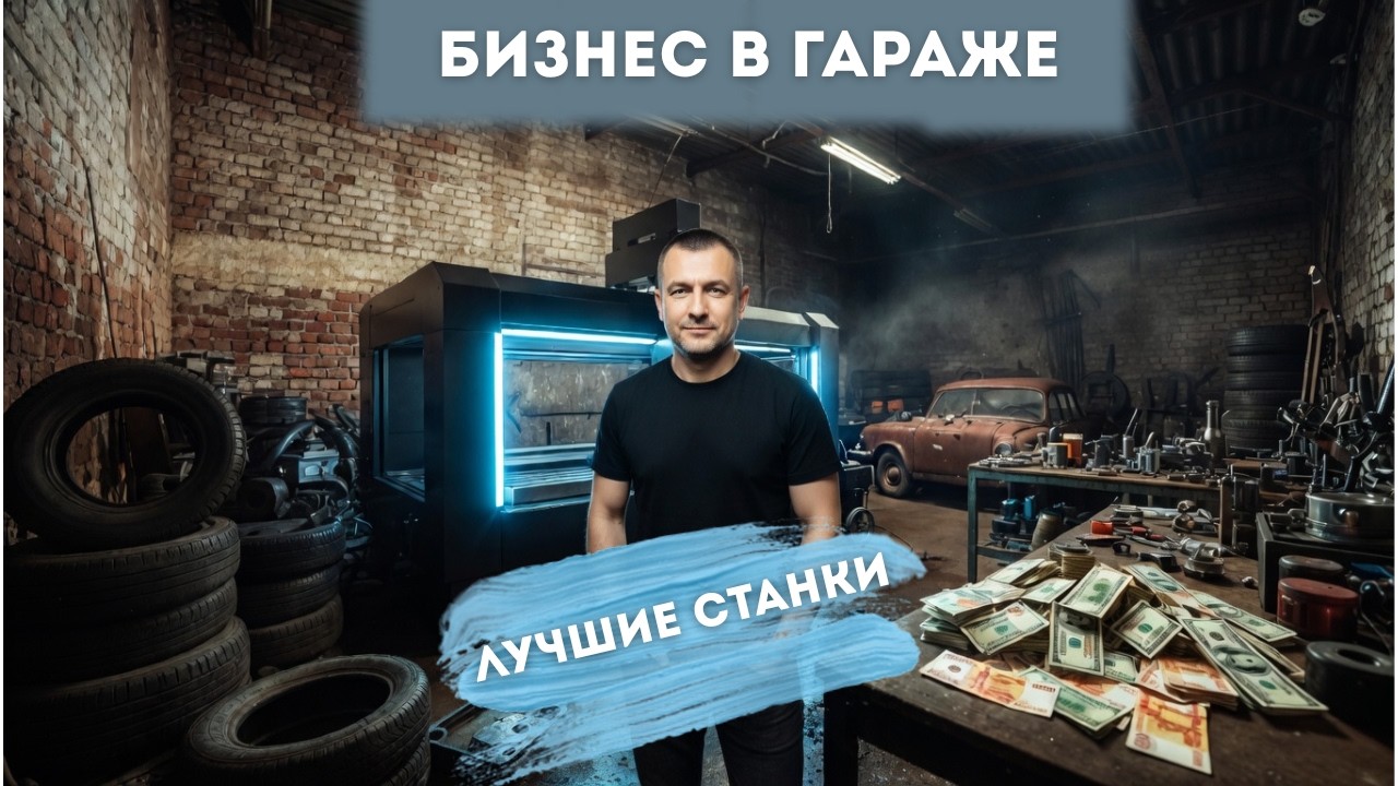 Свой бизнес в гараже: от фасовки меда до станков с ЧПУ. 15 идей бизнеса на 2026
