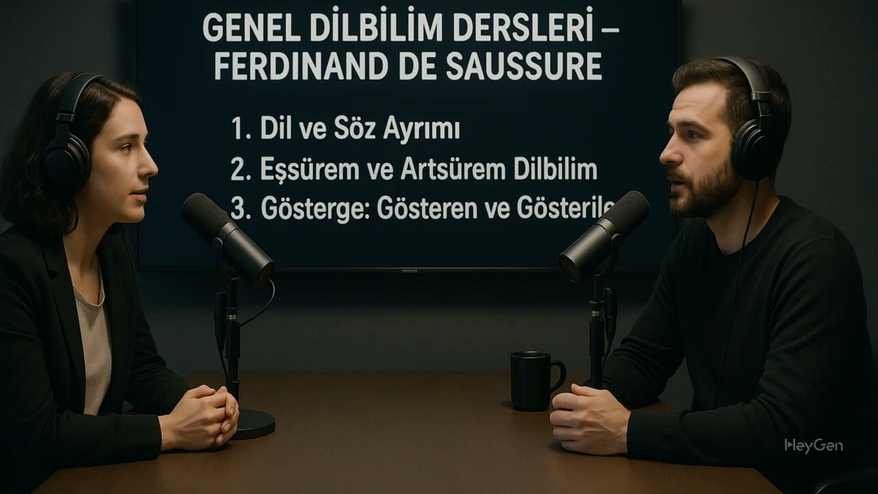 Genel Dilbilim Dersleri – Ferdinand de Saussure