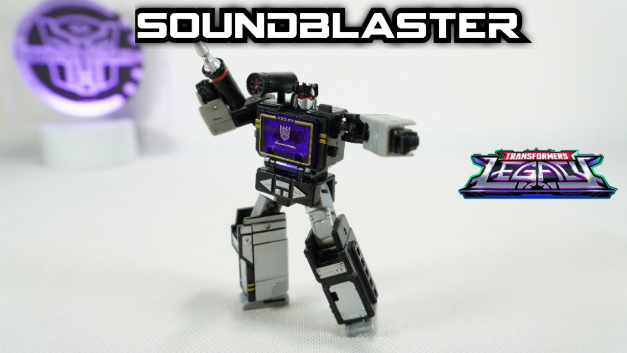 Hasbro Transformers Legacy Evolution Core Class Soundblaster