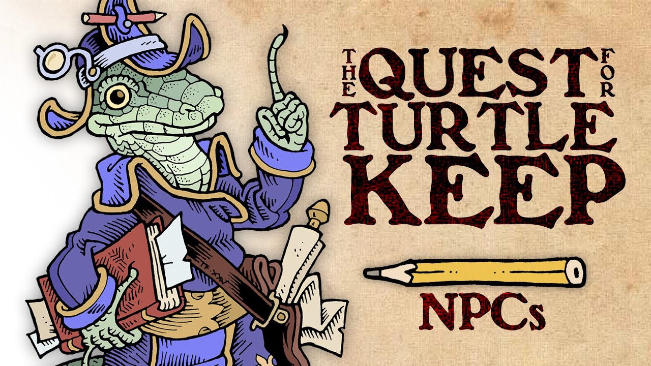 Drawing 3 NPCs for My Next Adventure 