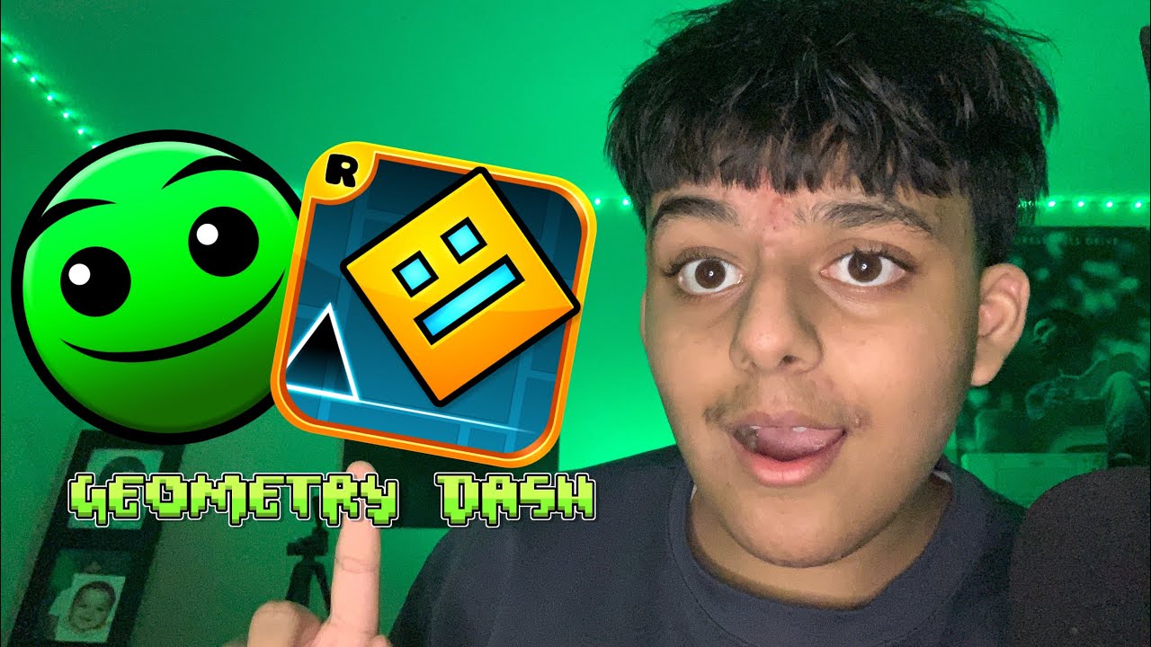 ASMR Playing Geometry Dash