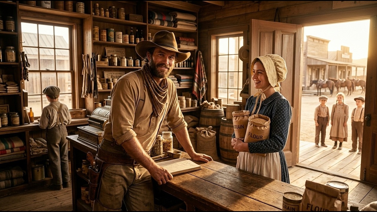 Les enfants du cow-boy n’avaient rien mangé de chaud — elle cuisina et les fit sourire.