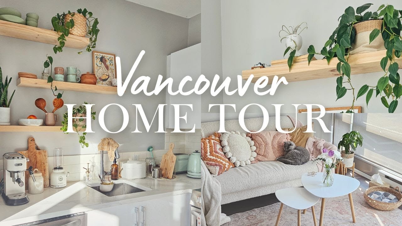 Apartment tour | Vancouver 1 bedroom: indside my cozy 595 Sq. Ft. home