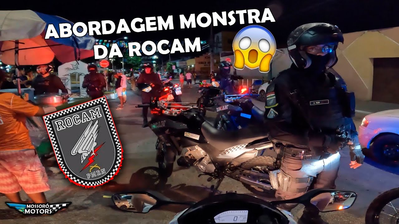 ABORDAGEM MONSTRA DA ROCAM EM MOSSORÓ - Motovlog CBR FIREBLADE