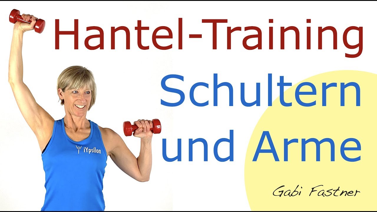 🥁in 20 min. definierte / schöne Schultern und Arme | mit Hanteltraining
