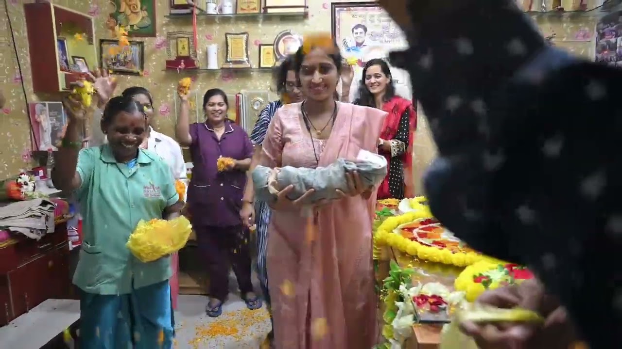 Welcome ceremony of baby girl born.. 🌹  Social 🔥 Revolution. बेटी है तो, कल है !!  सामाजिक 🔥 क्रांति