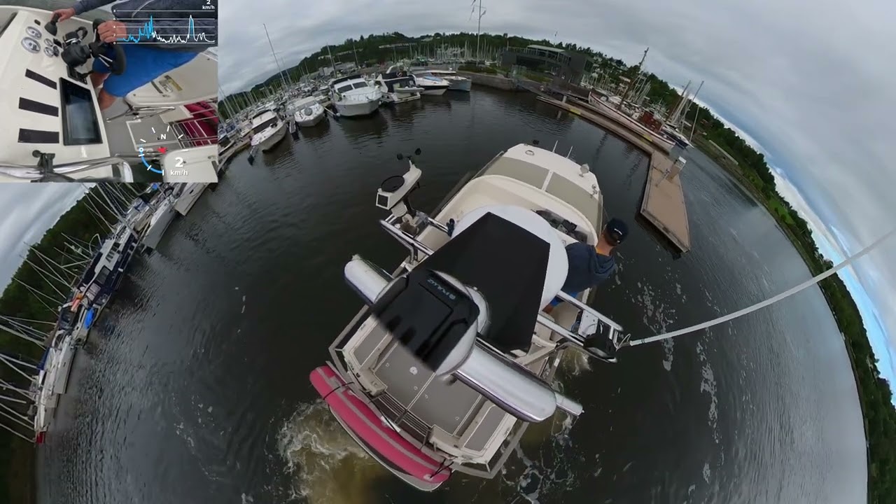 Volvo Penta Joystick docking (Stern Drive) - How I use it!