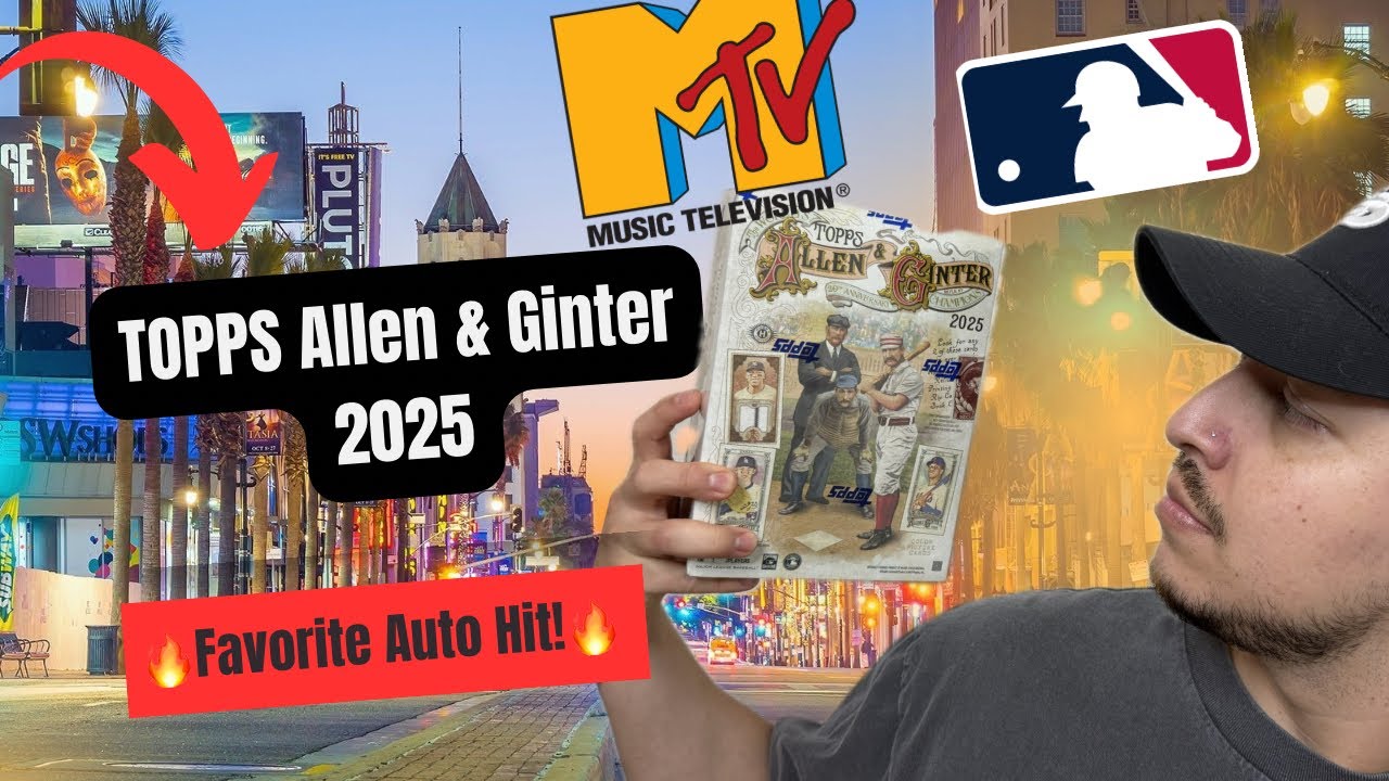 🔥2025 Topps Allen & Ginter Hobby Box (🙌🏼AUTOGRAPH HIT) 