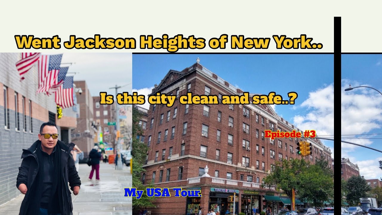 Went to the famous place of New York called Jackson Heihgts and the Dinner to my friend’s house.