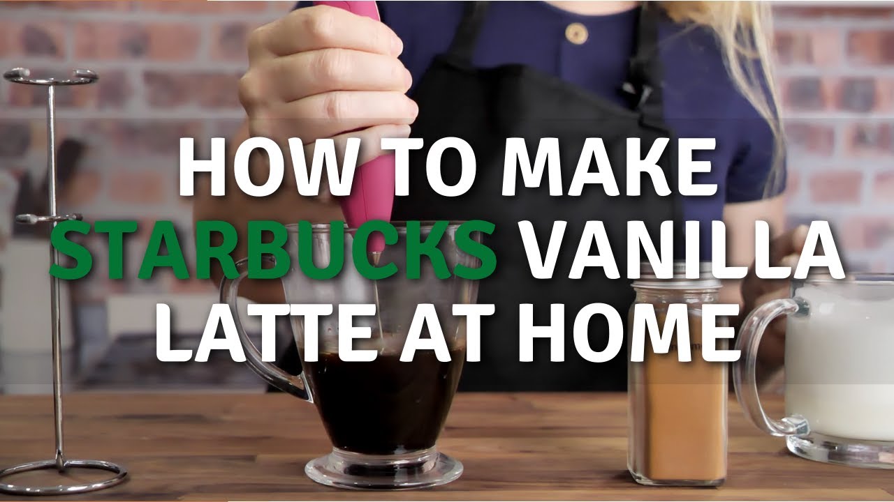 Как приготовить ванильный латте Starbucks дома | ТАК ВКУСНО!!!!!