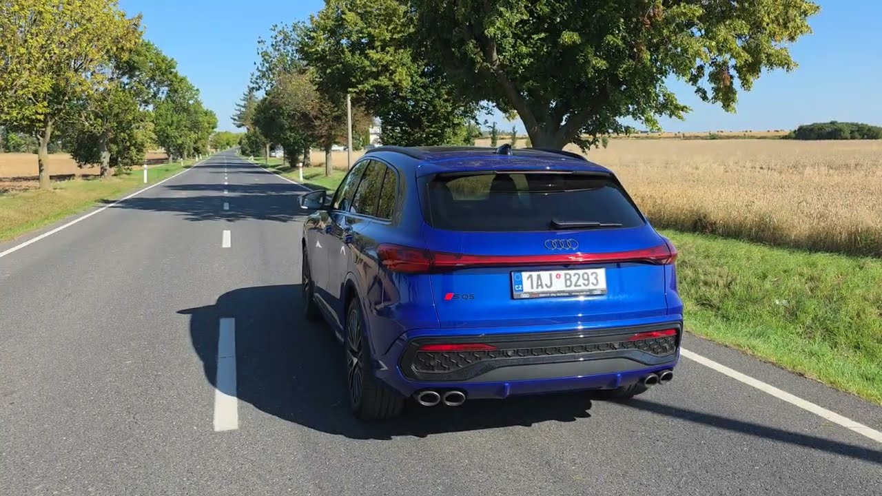 2025 Audi SQ5 TFSI quattro | engine & exhaust sound + launch control