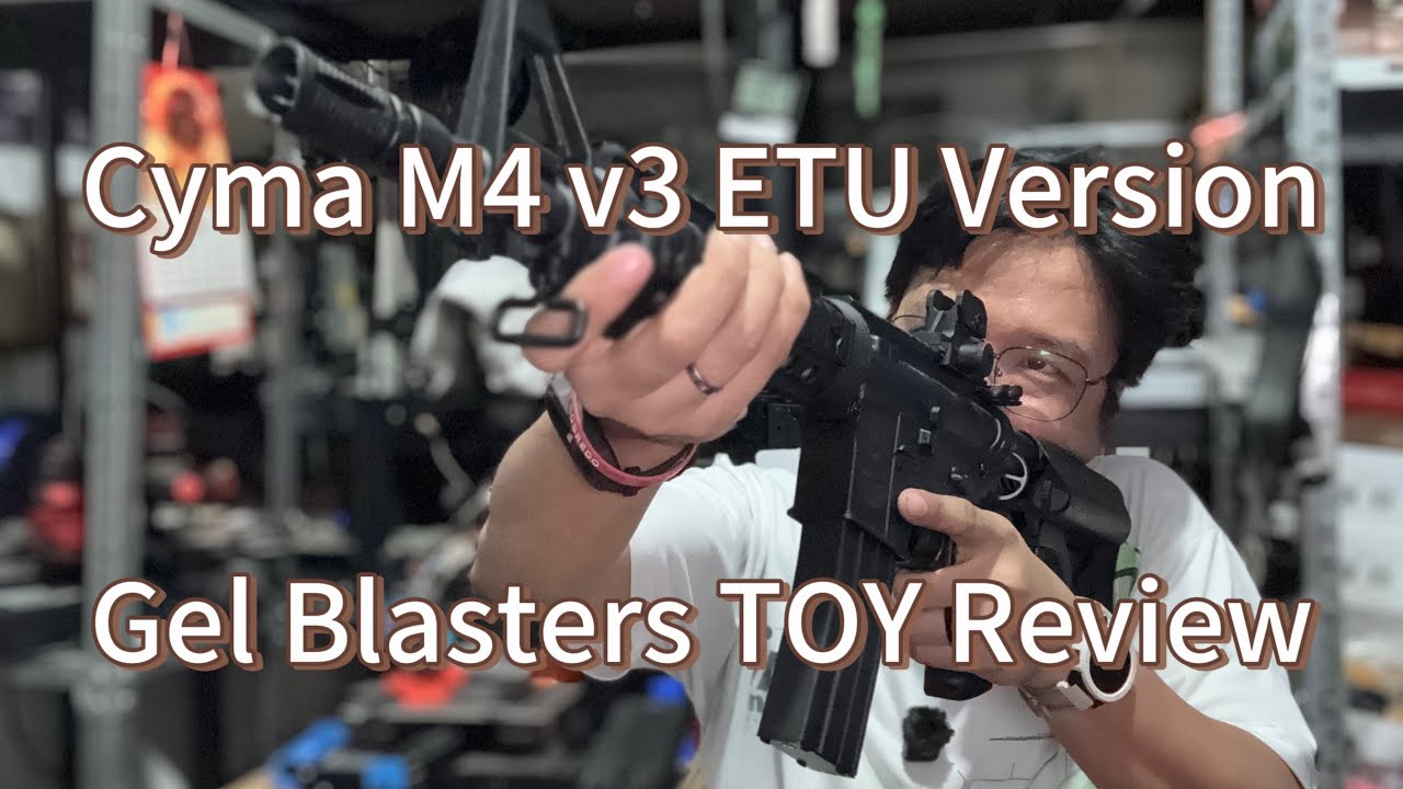 Cyma Jund M4 v3 ETU MOSFET version Review #gelblastertoygun  #gelblasterPH #gbphsouth  #jomarx