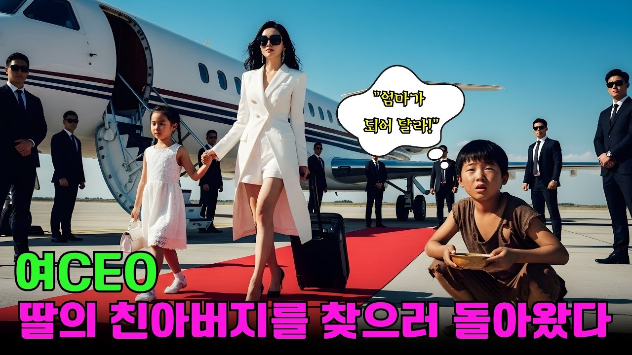 딸과 함께 아빠를 찾으러 돌아온 여CEO… 구걸 소년이 사고를 내고 “엄마가 되어 달라”고 매달렸다!