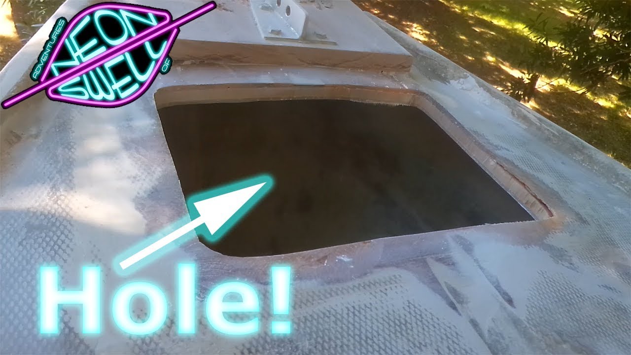 Anchor Locker and a GIANT hole in my boat! - Ep. 26