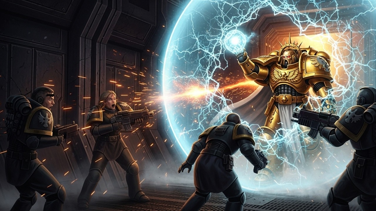 What If The  Emperor of Mankind Came Into The  Halo Universe?