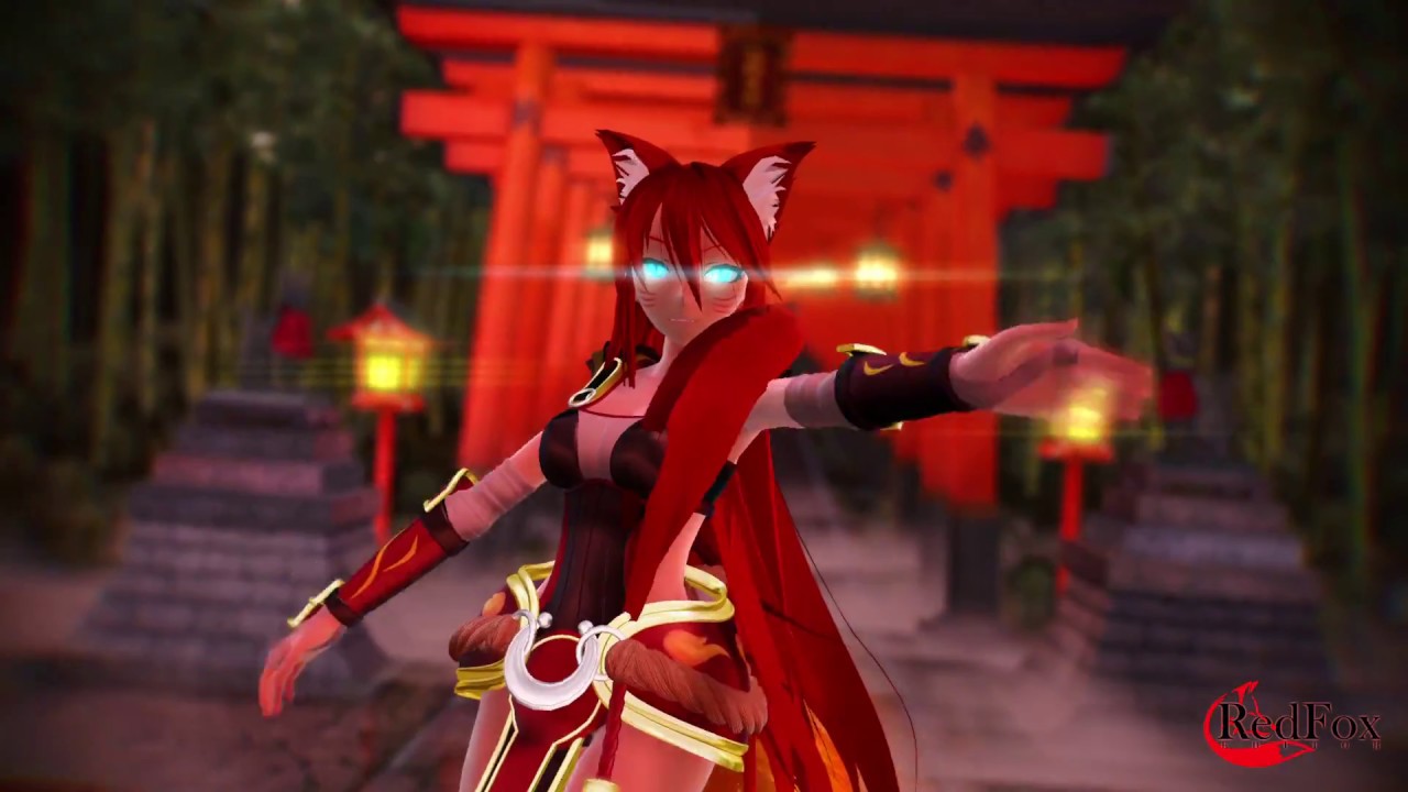[MMD][League of Legends] Tokio Funka⁄ トキヲ・ファンカ Ahri FireFox(1080p60fps)
