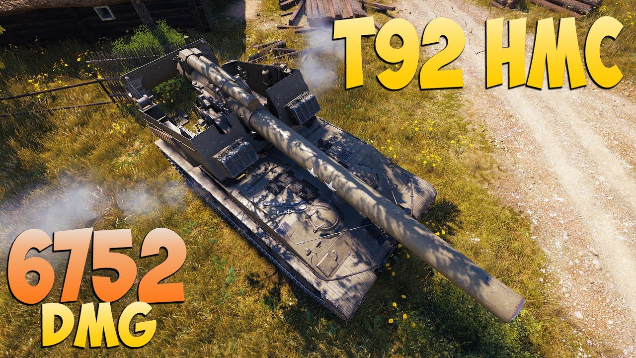 T92 HMC - 3 Kills 6.7K DMG - Жёсткий или Слабый? - Мир Танков