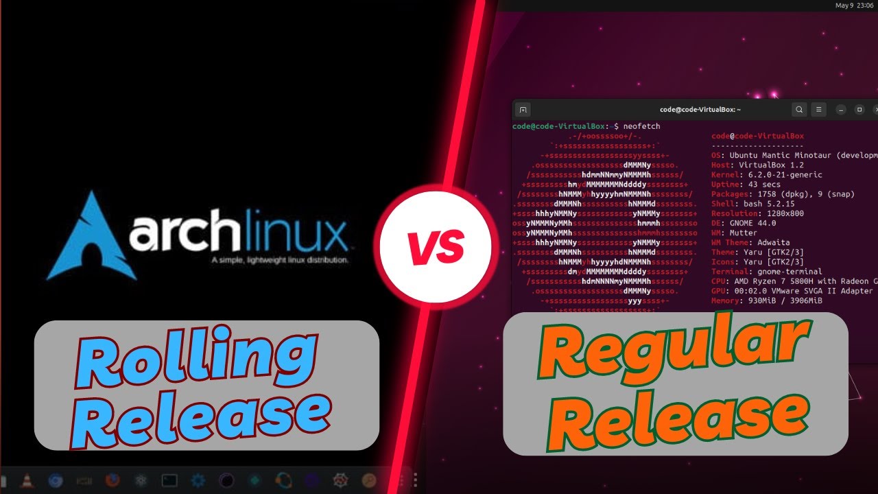 Regular Release VS Rolling Release | Which Linux Distro Model is Better?