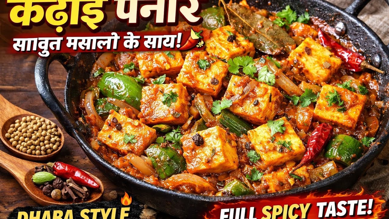 How to Make Kadhai Paneer at Home | Better Than Restaurant! Paneer Ki Sabzi | 