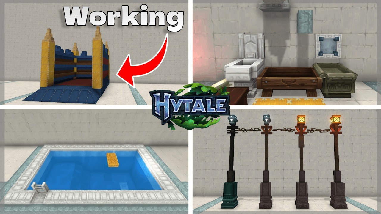 Hytale: 20+ Modern Build Ideas