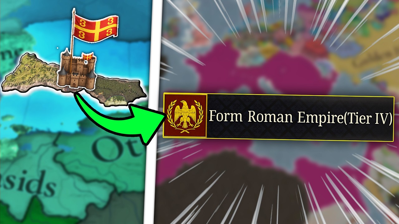 Wielkie Podboje na Drodze Do Imperium Rzymu! EU5 Bizancjum