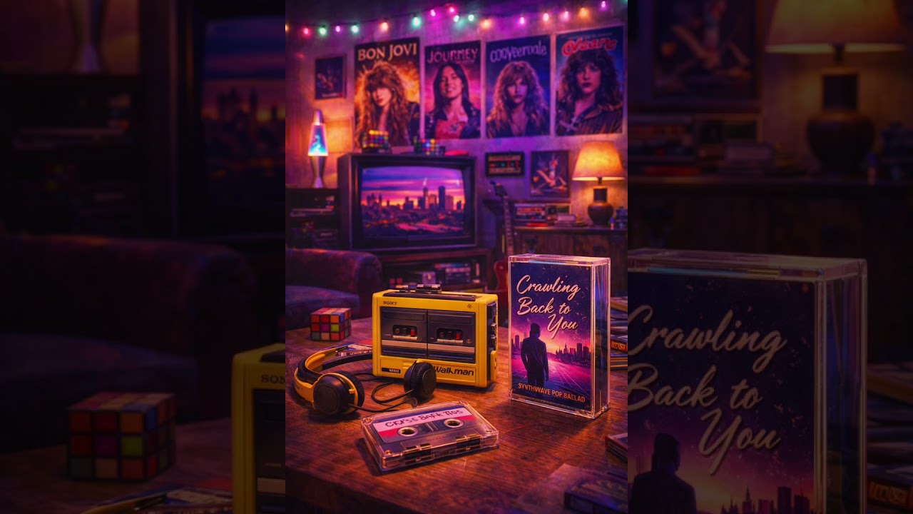 Crawling Back to You (Official Audio) Electronic Synthwave