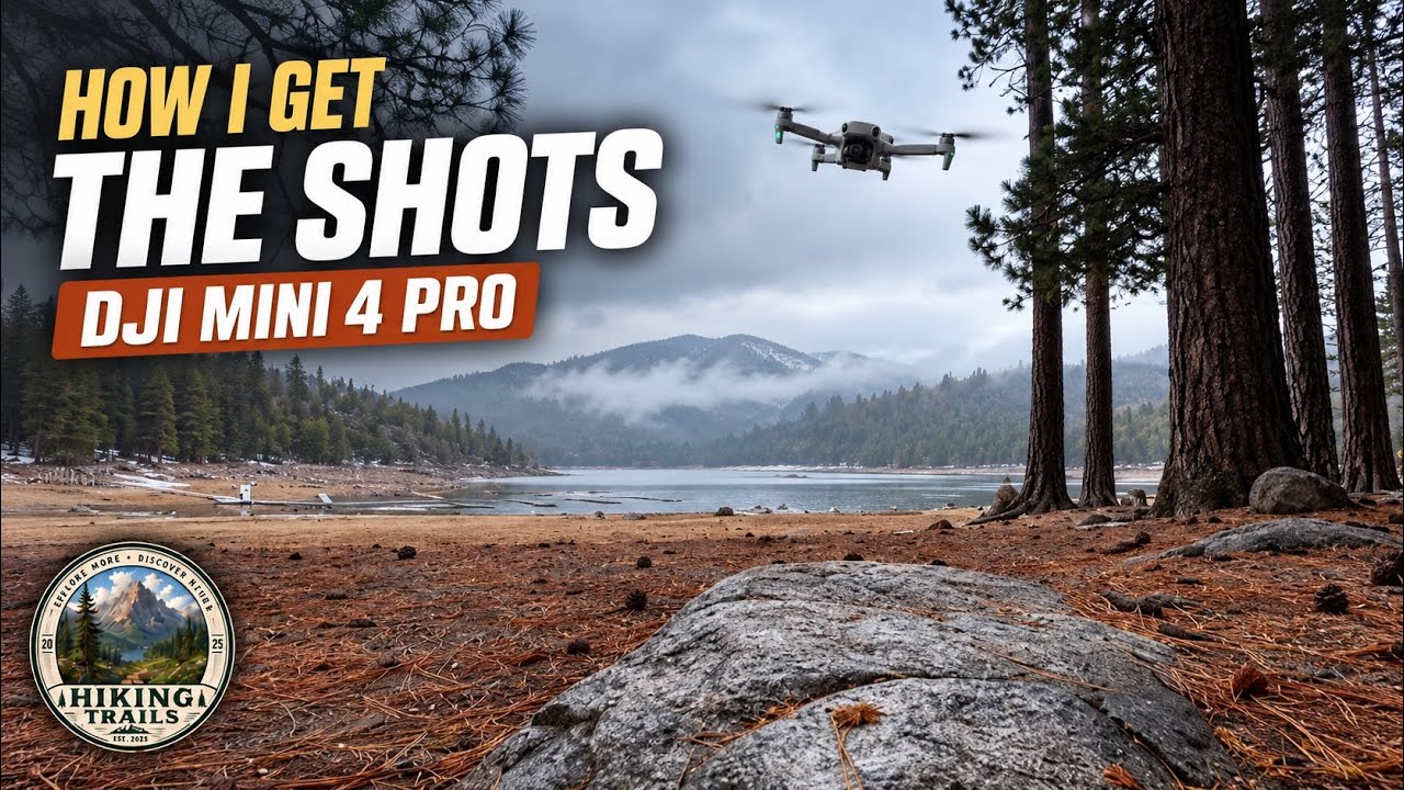 What It’s REALLY Like to Fly a Drone | DJI Mini 4 Pro Behind the Scenes (Pinecrest Lake)