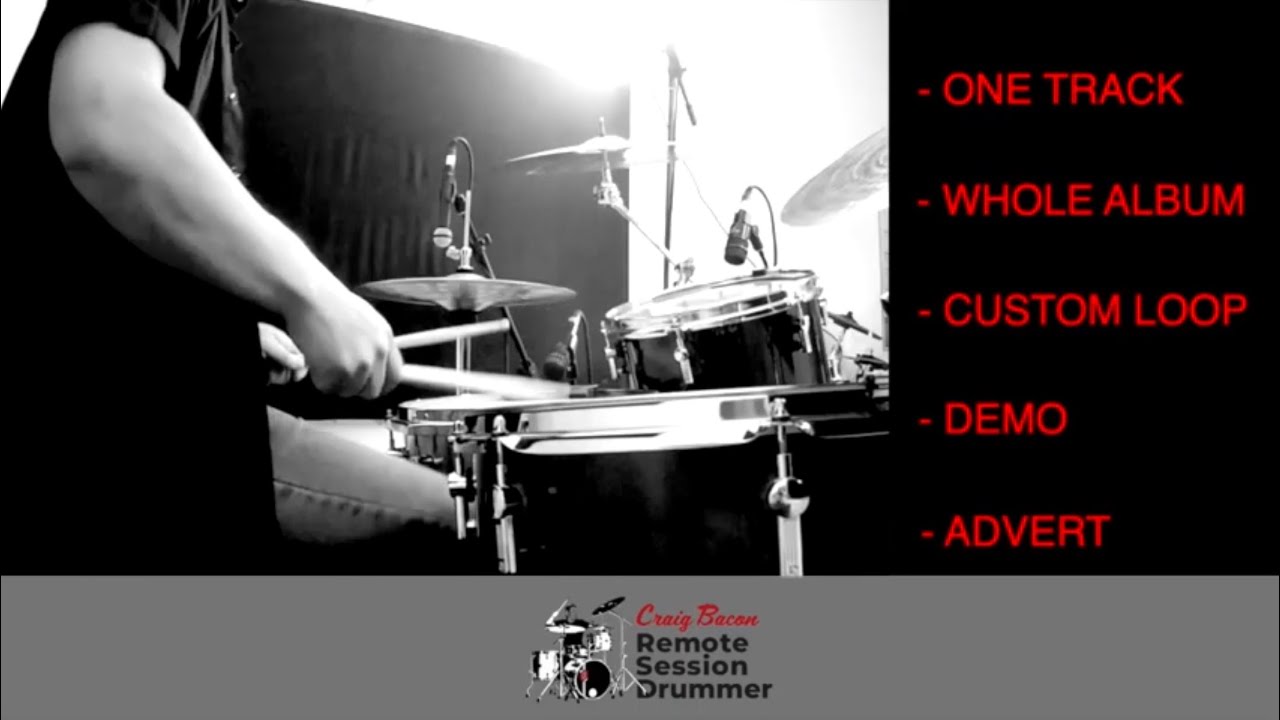 Remote Session Drummer