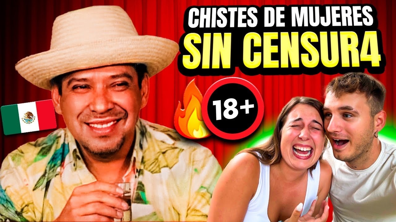 🇪🇸 REACCIÓN a CHISTES de MUJERES SIN CENSURA de EL COSTEÑO 😂🇲🇽 **guerra de chistes!!!**