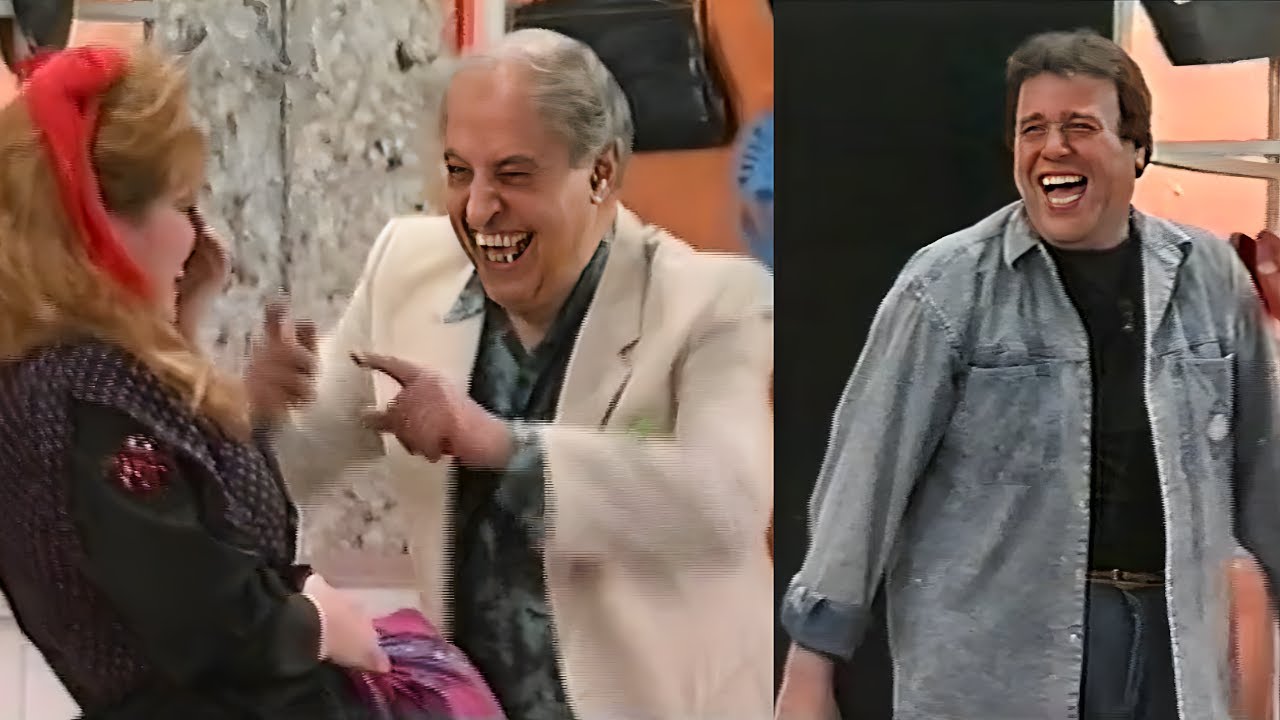 محمود القلعاوي مش قادر يكمل المشهد من الضحك لما احرج صابرين 😂😂 انا شغال المسرحية عشان المشهد ده 🤣🤣