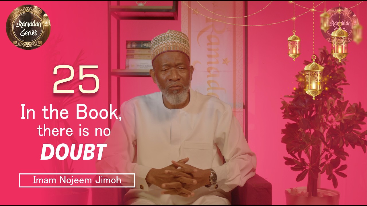 DAY 25  IFTAR  IN THIS BOOK, THERE IS NO DOUBT