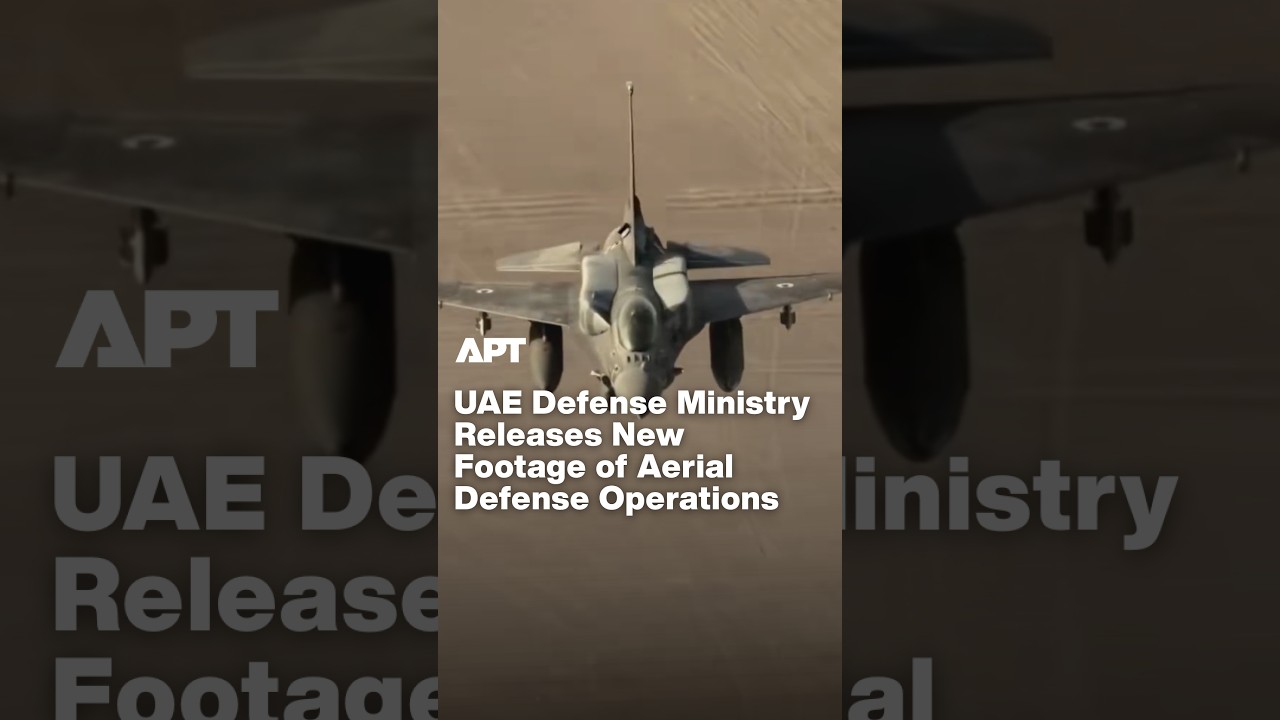 UAE Defence Ministry Releases Footage Highlighting Aerial Defense Capabilities | APT