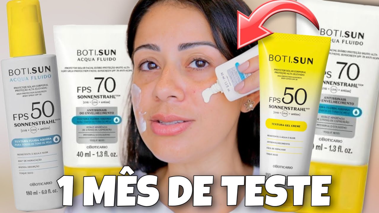 Novidade O BOTICÁRIO | PROTETOR BOTI SUN Linha Completa