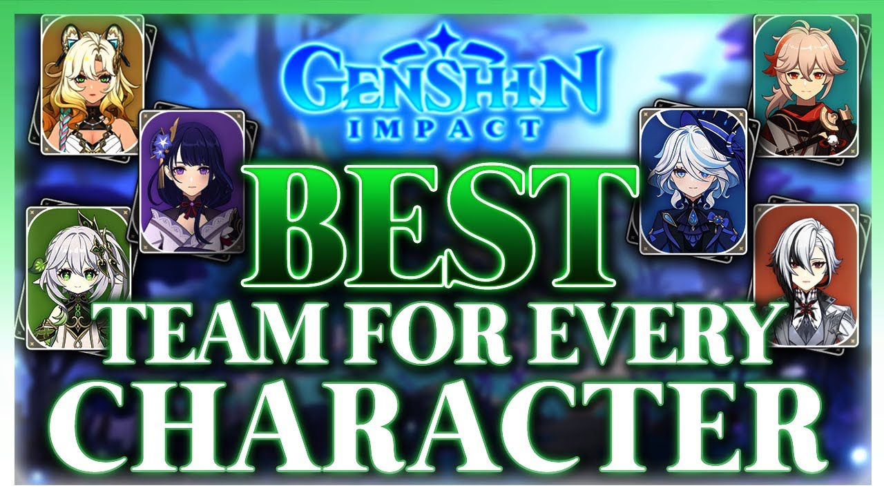 The Best Team For EVERY 5 Star Character | Genshin Impact (2024)