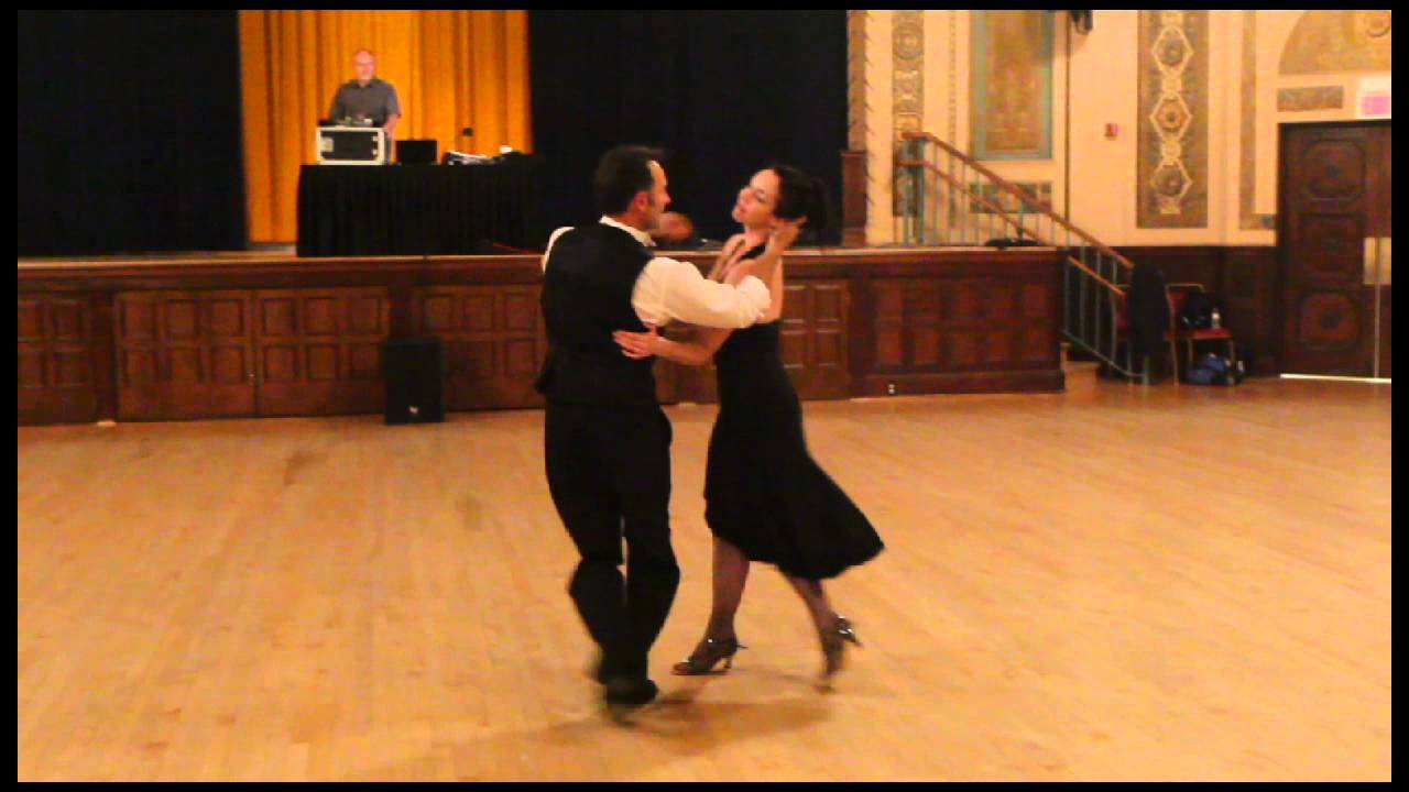 Kurt Senser & Heather Powers-Rutledge - Nightclub Two-Step Demo - Lakeside Swing 20130224