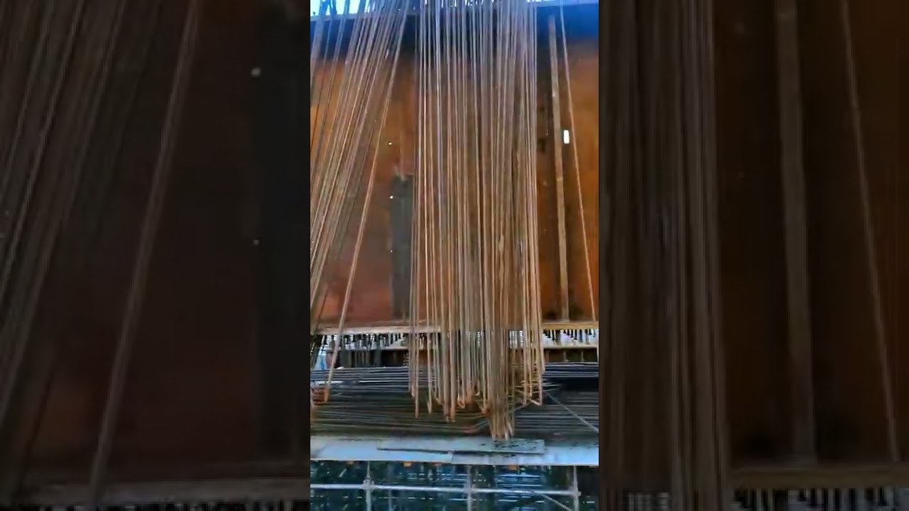 Pure steel beam column docking process- Good tools and machinery make work easy