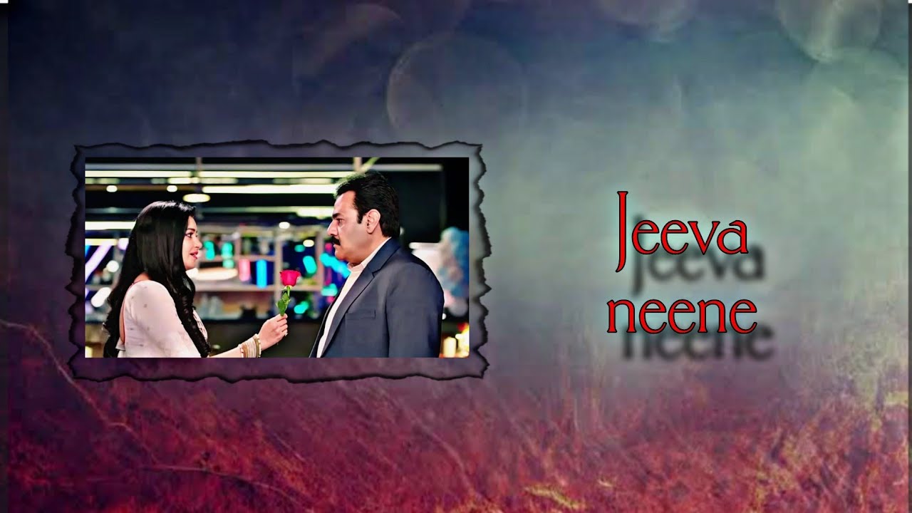 Jeeva neene song||#chayasingh #rajeshnataranga #amruthadareedits ||Like, share and subscribe 