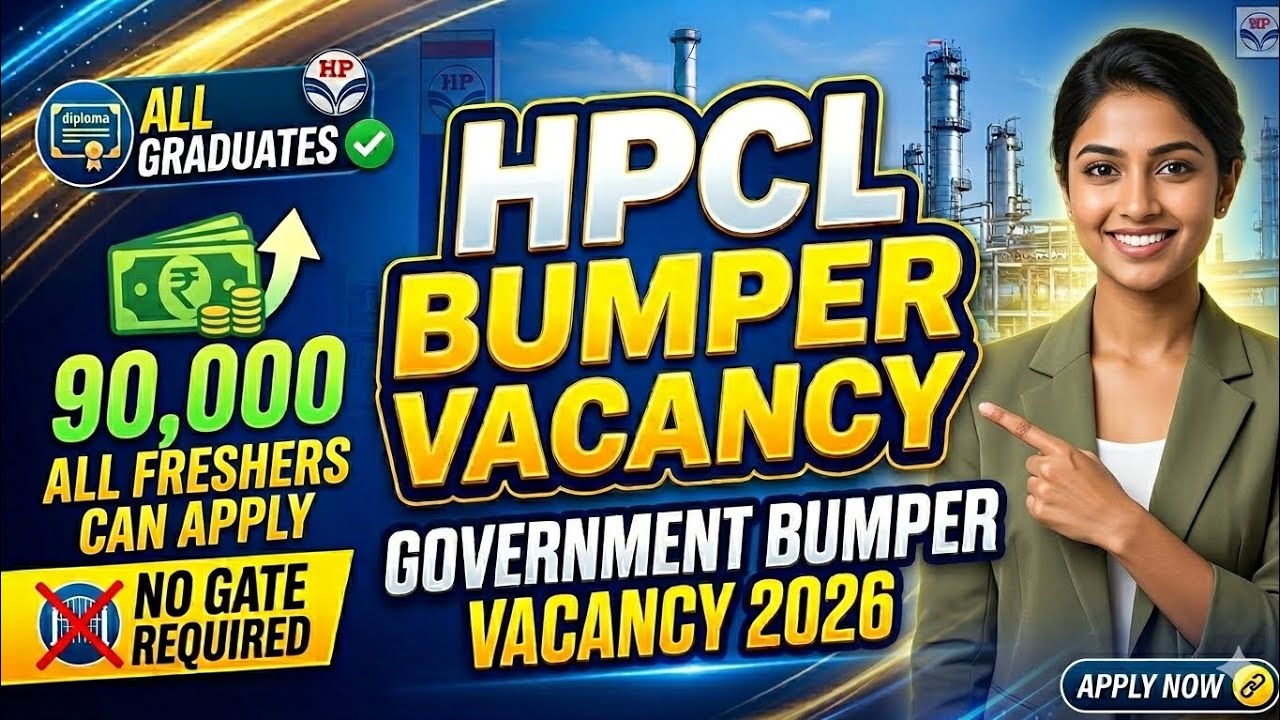 HPCL vacancy 2026 for freshers,graduates, experienced 🎊