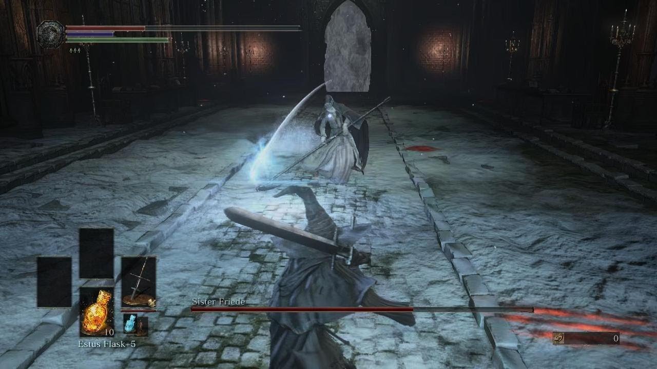 DARK SOULS 3-Sister Friede and Father Ariandel