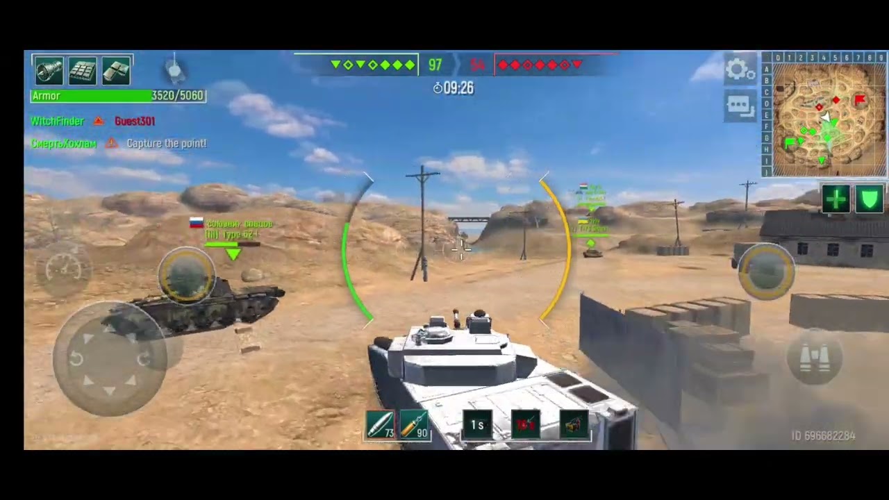 Tank Force - CV90 - Fully Upgraded - Closer Look and Gameplay