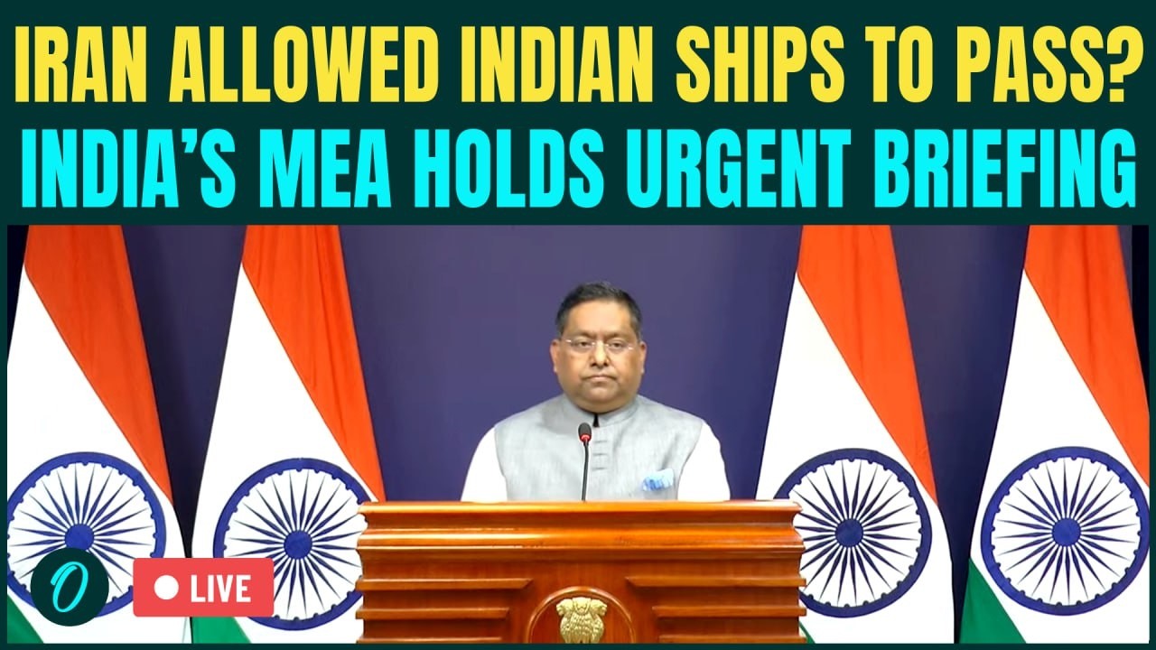 LIVE: India’s MEA Holds Briefing Amid U.S Iran War | Takes Questions on LPG and Oil Shipping Crisis