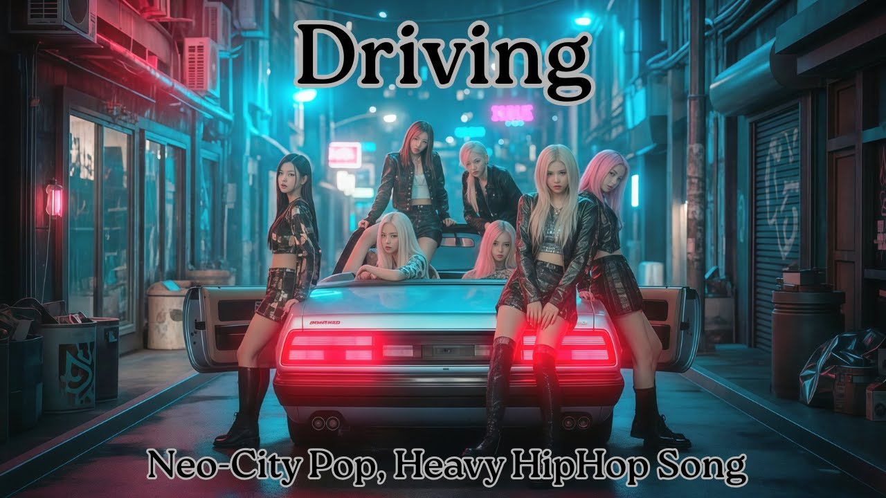 Driving 【 Neo-City Pop, Heavy HipHop Song】