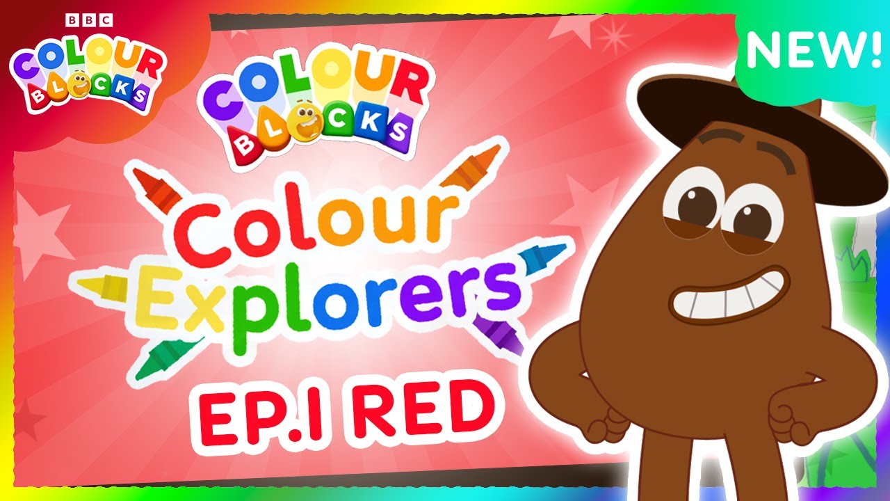 Red All Around! 🍎🍓🚒 Real World Colour Hunt | Colour Explorers Ep.1 | Colourblocks