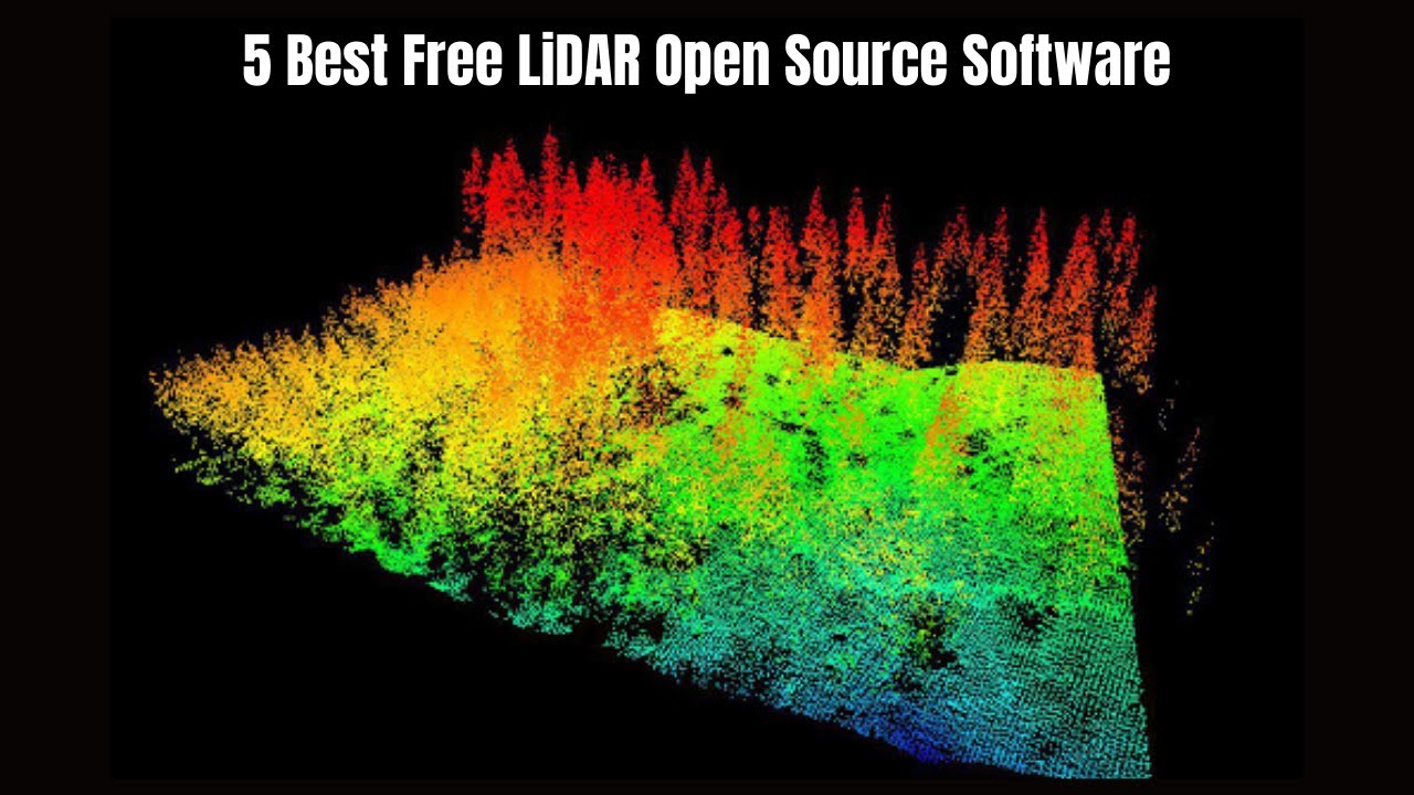 #Gis#Lidarsoftware 5 Best Free LiDAR Open Source Software.